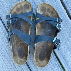 Black Birkenstock Franca Sandals size 41